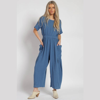 Piper Gauze Jumpsuit