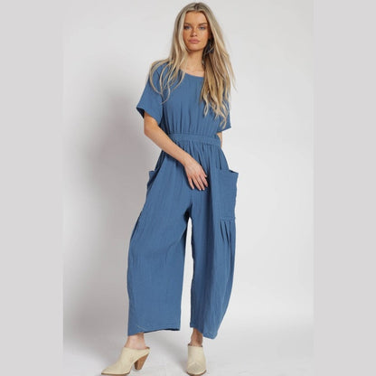 Piper Gauze Jumpsuit