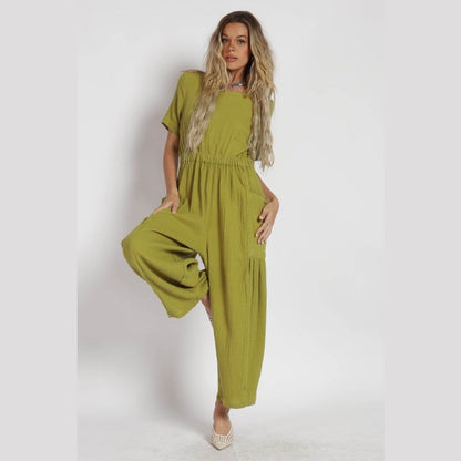 Piper Gauze Jumpsuit