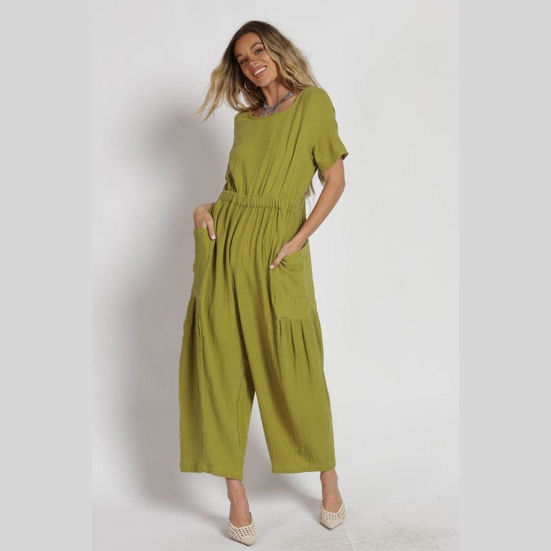 Piper Gauze Jumpsuit