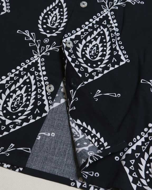 Men's Boho Print Camp Shirt