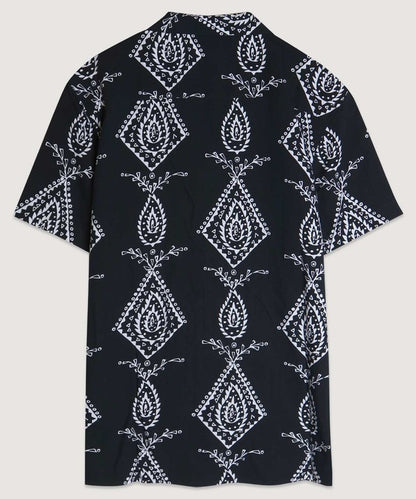 Men's Boho Print Camp Shirt