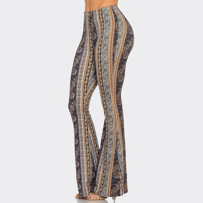 Dusty Paisley Flared Pants - The Feral Market