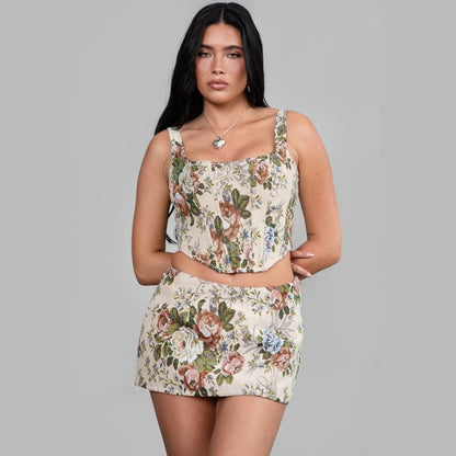 Camellia Corset Top