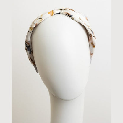 Secret Garden Satin Smooth Floral Headband