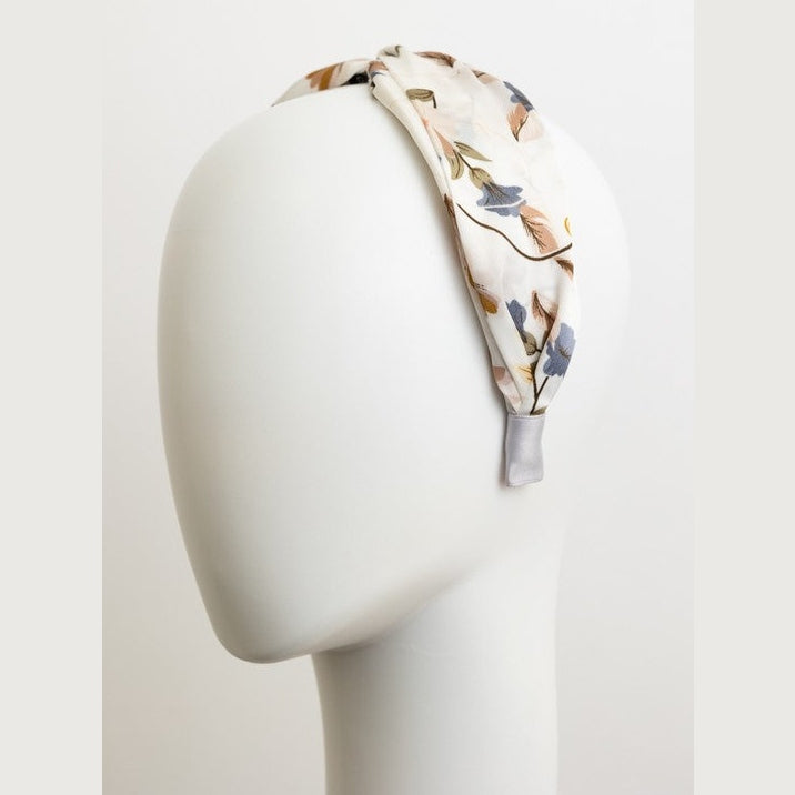 Secret Garden Satin Smooth Floral Headband