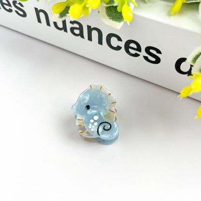 Cute Mini Hair Claw Clip, Marine Animal Hair Clip - The Feral Market
