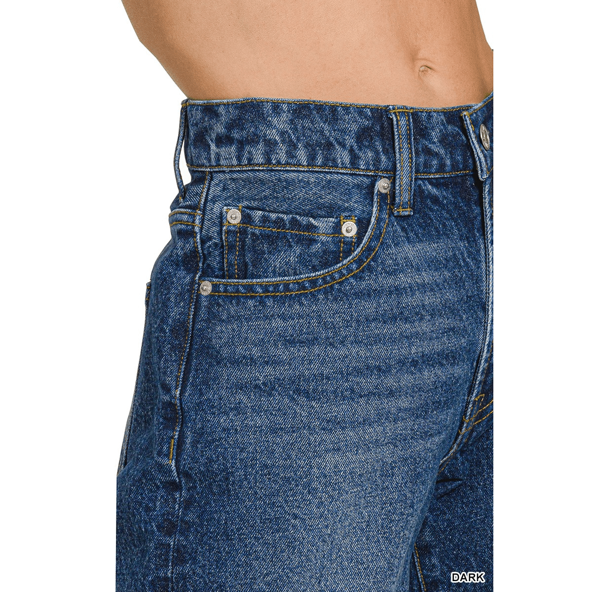 MID THIGH DENIM SHORT PANTS Mid Thich Denim Shorts