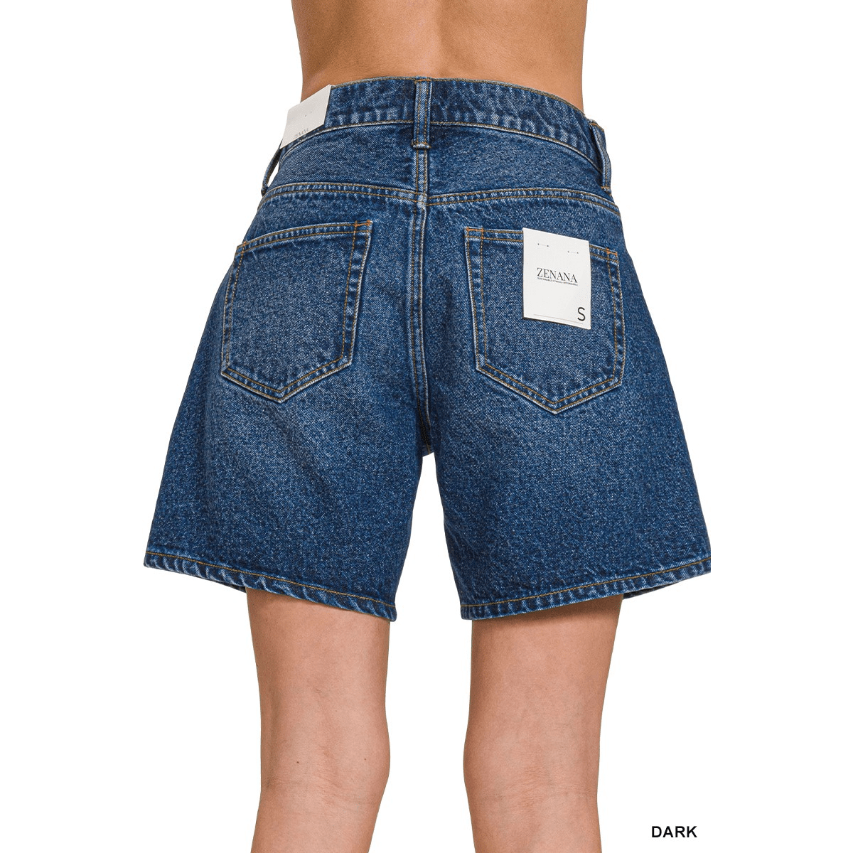 MID THIGH DENIM SHORT PANTS Mid Thich Denim Shorts
