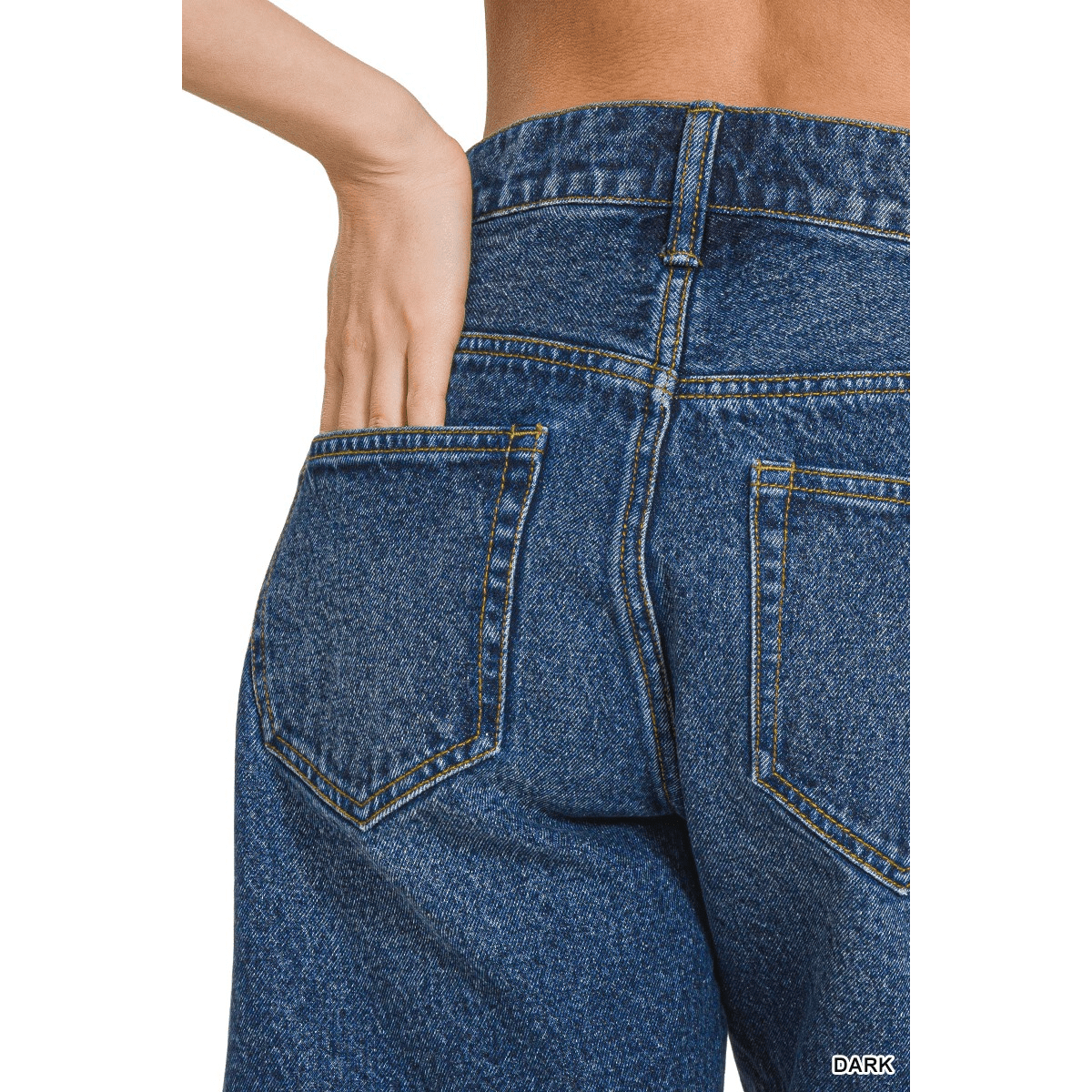 MID THIGH DENIM SHORT PANTS Mid Thich Denim Shorts