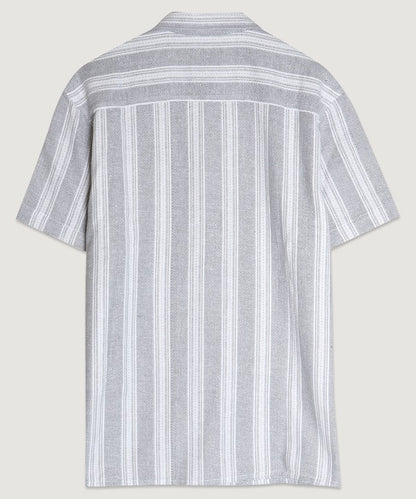 Men's Textured Stripe Shirt