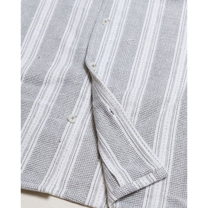 Men's Textured Stripe Shirt