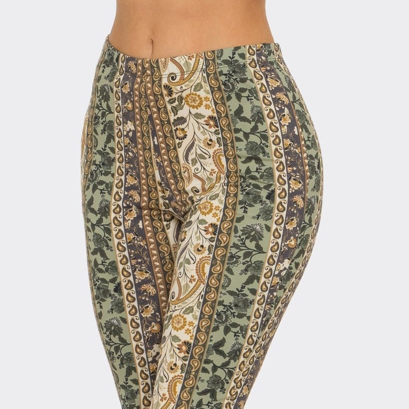 Forest Fae Floral Flare Pants - The Feral Market