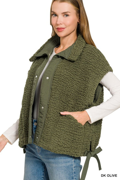 Oversized Faux Fur Vest