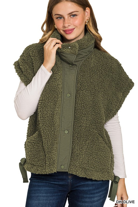 Oversized Faux Fur Vest