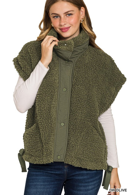 Oversized Faux Fur Vest
