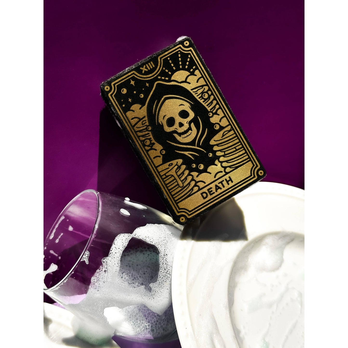 Sponges - CLEAN FATE - Tarot Card Designs, Metallic