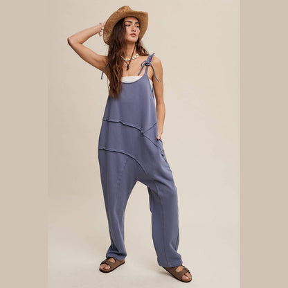 Asymmetrical Layered Jumpsuit