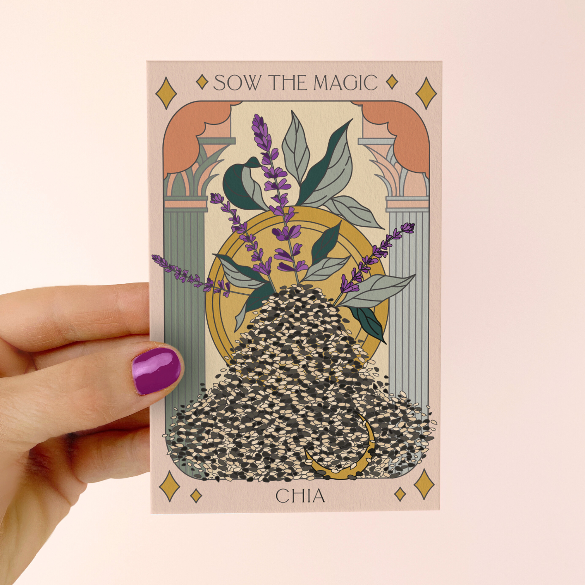 Chia Tarot Seed Packet - Thumbnail 2