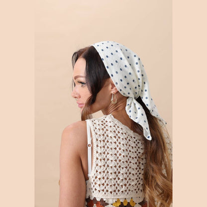 Boho Printed Neck Scarf – Lightweight & Breathable - The Feral Market