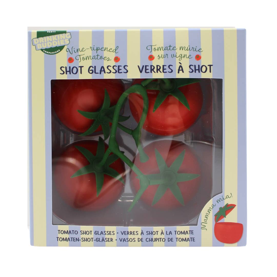 Tomato Vine Ripened Shot Glasses - The Feral Market