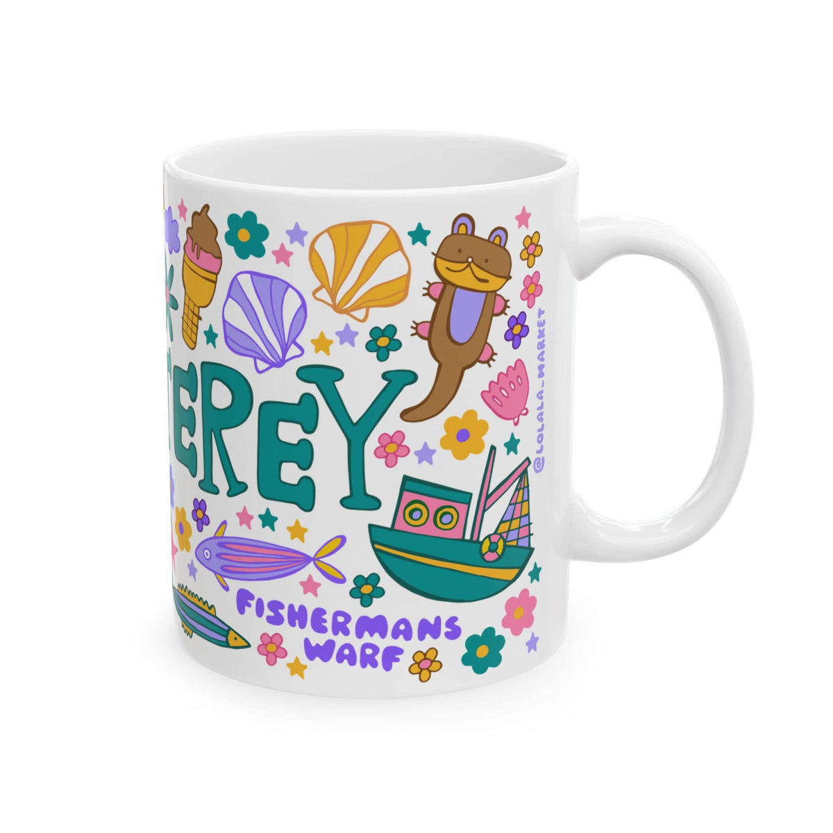 Monterey - Coffee Mug (11oz) - The Feral Market