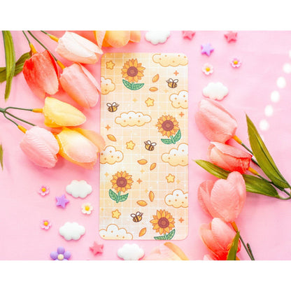 Sunflower Dreams Reading Log Bookmark