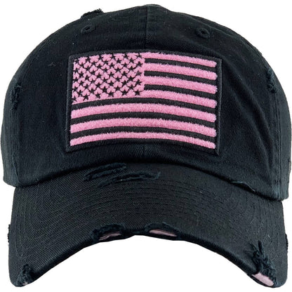 American Flag Vintage Baseball Cap