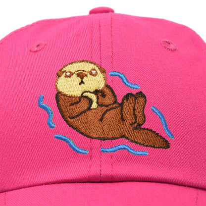 DALIX Otter Cap Animal Dad Hat Embroidered Nature - The Feral Market