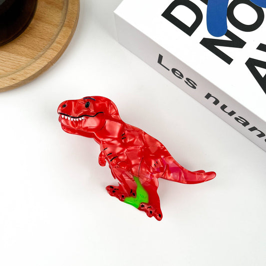 Tyrannosaurus Hair Clip, Acetate Animal Claw Clip - The Feral Market