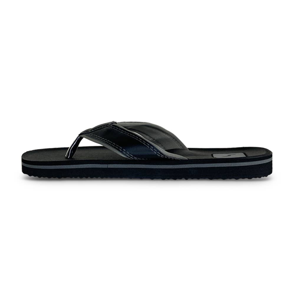 Norty Men's Comfort Sandal Flip Flop, 11166 Black - The Feral Market