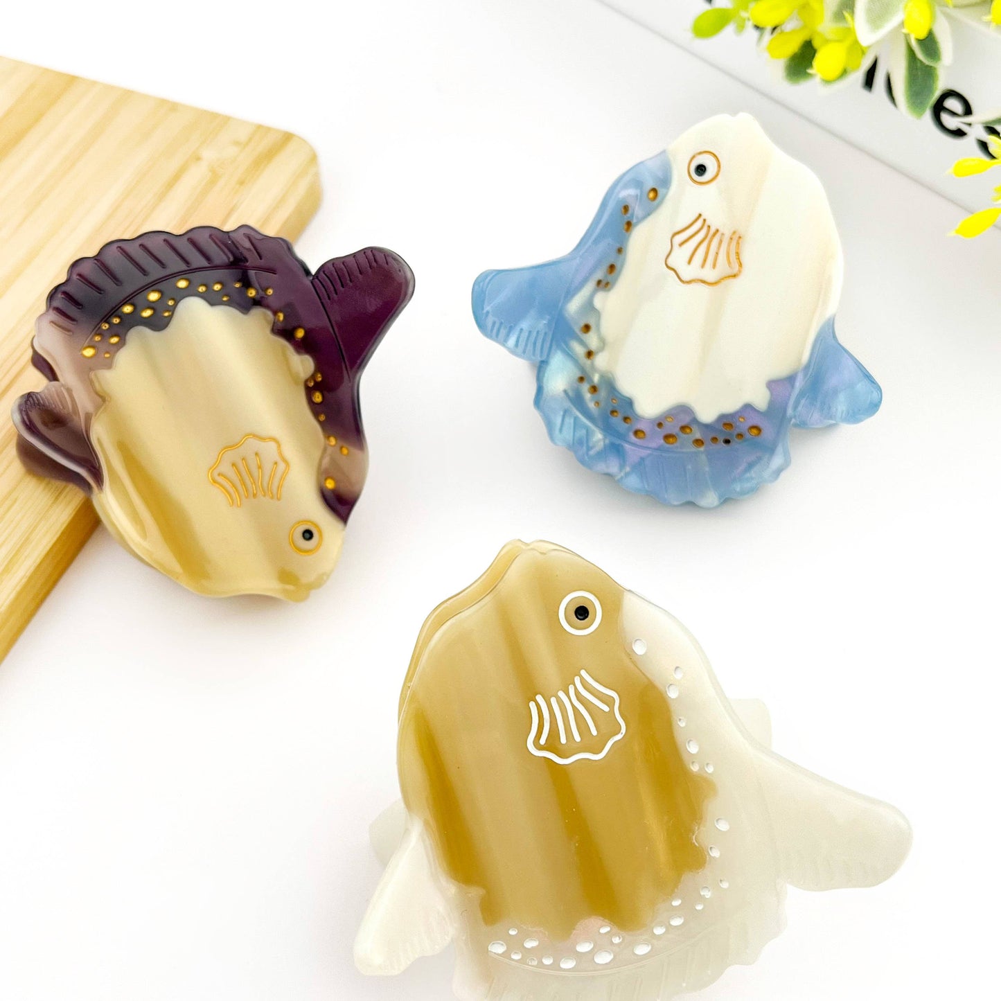 Acetate Little Fish Hair Claw Clip