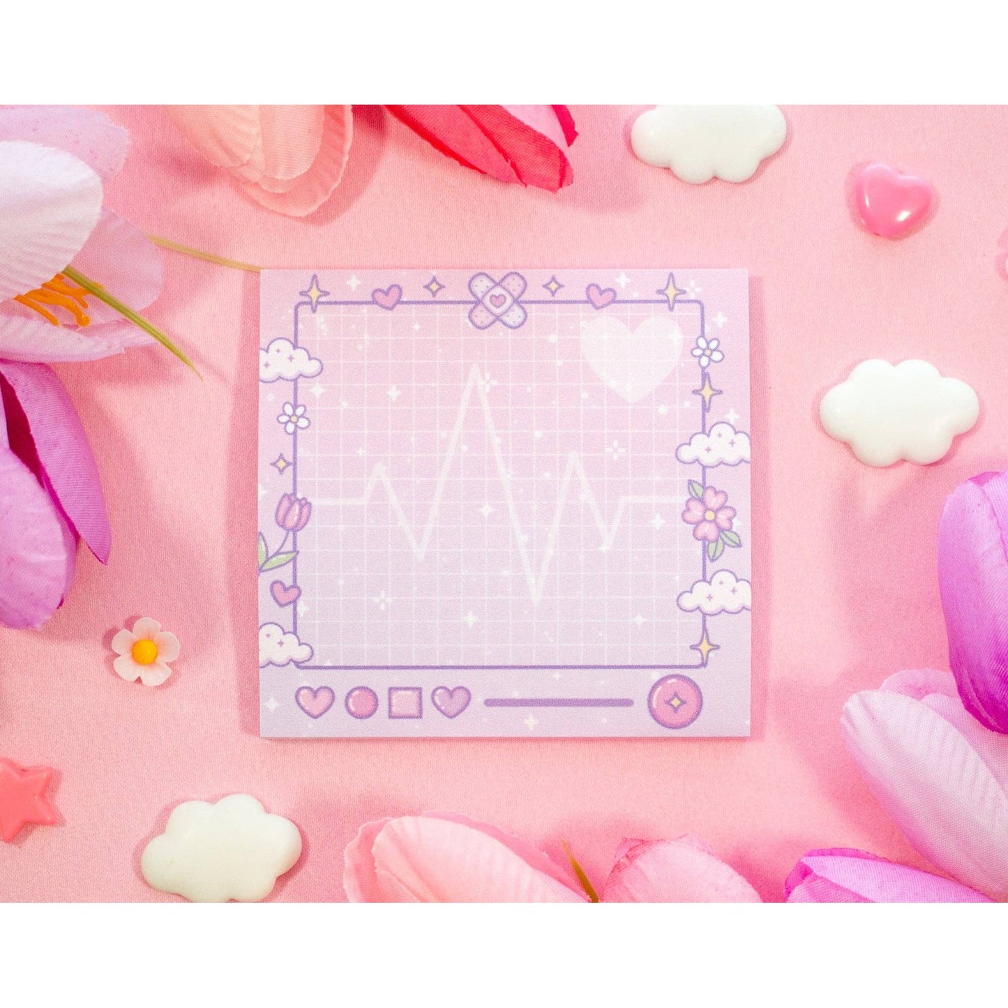 Healing Hearts Sticky Notes - The Feral Market