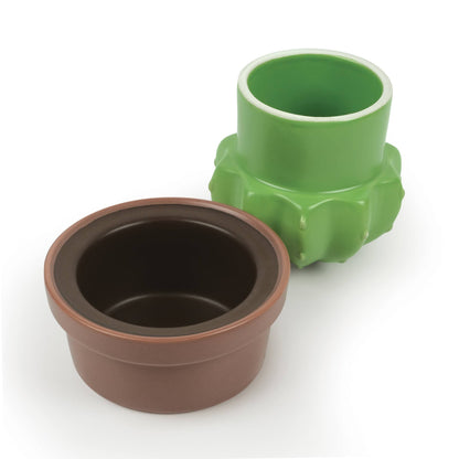 HOUSE PLANT - Ceramic Cactus Butter Storage