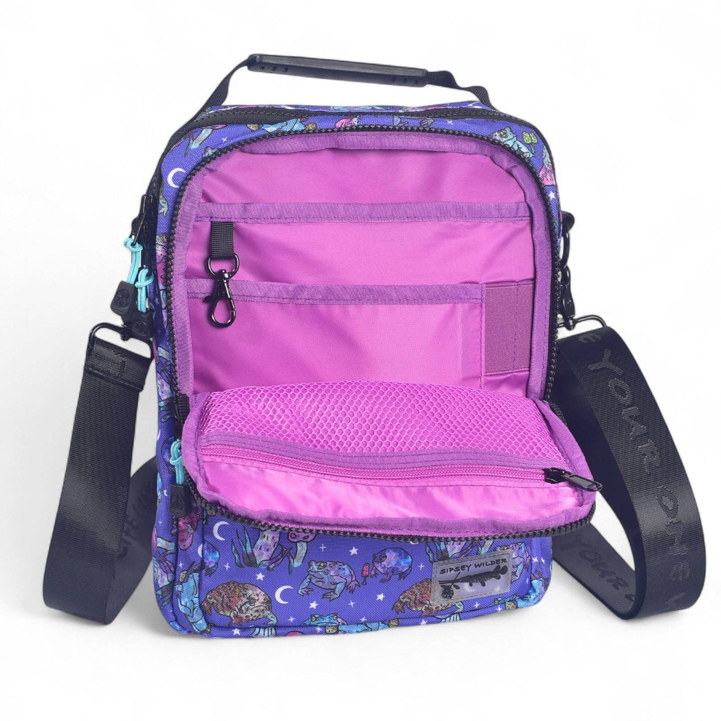 Grumpy Toads Tablet Crossbody