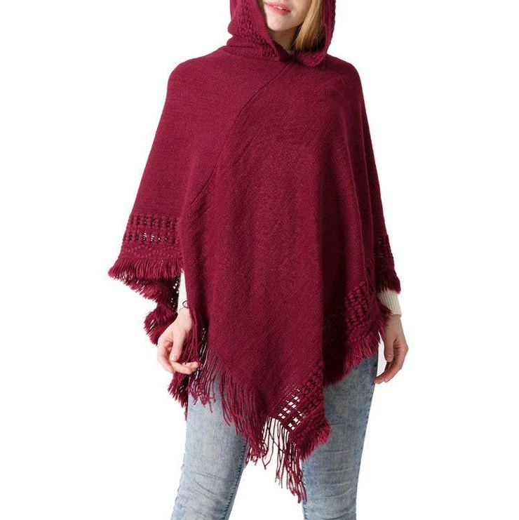 Hooded Riding Poncho