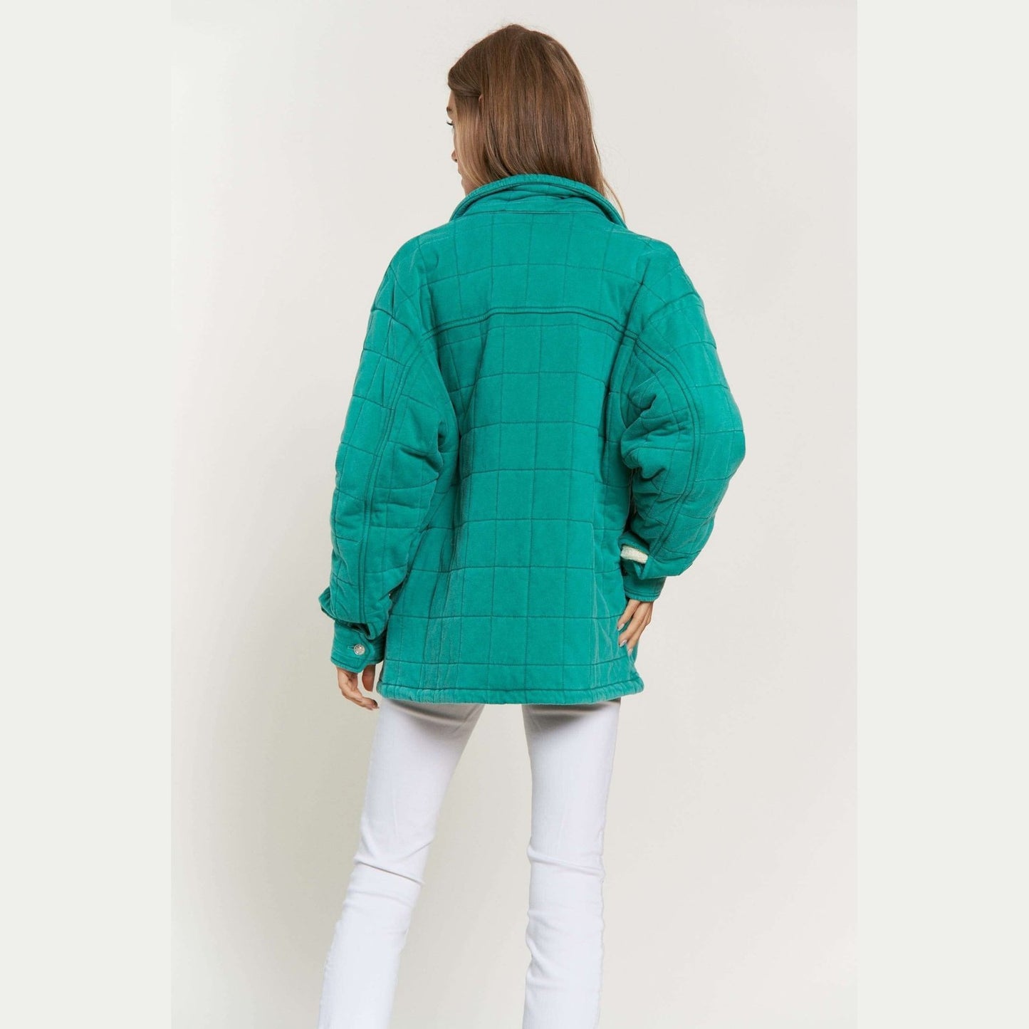 Mineral Wash Quilted Jacket