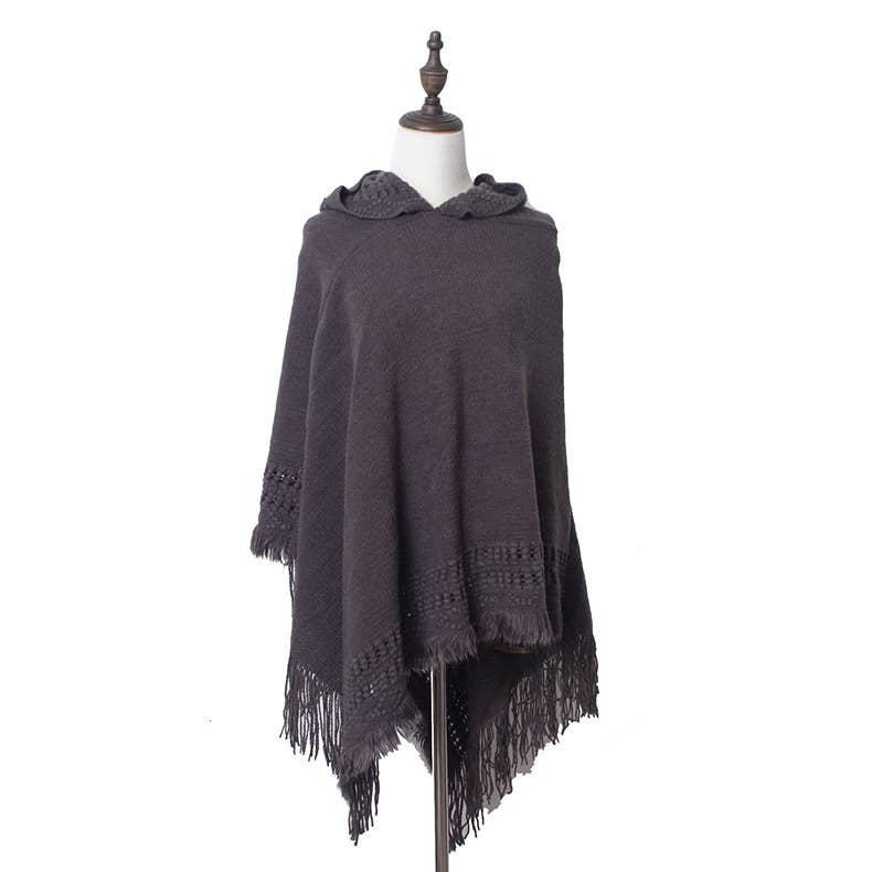 Hooded Riding Poncho