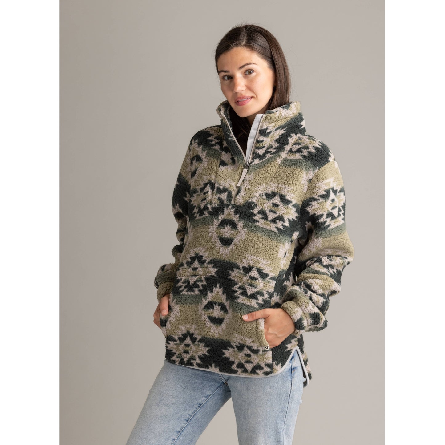 Women's Ainsley Plush Sherpa Pullover