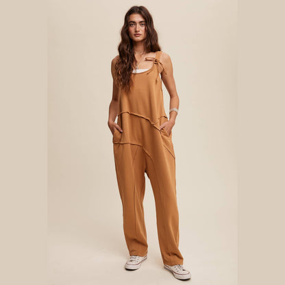 Asymmetrical Layered Jumpsuit