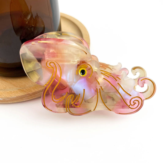 Color-Changing Octopus Claw Clip, Marine Animal Hair Clip