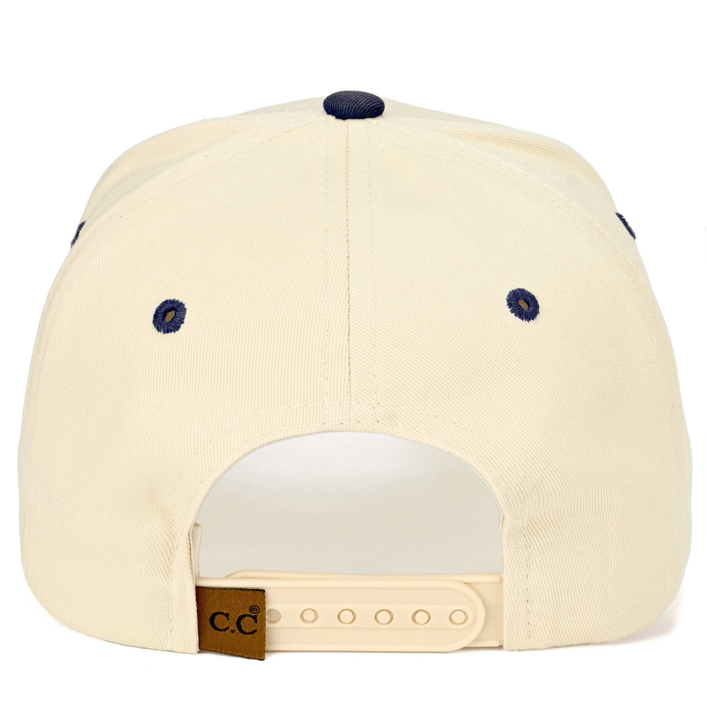 C.C Daisy Flower Pattern USA Flag Trucker Cap