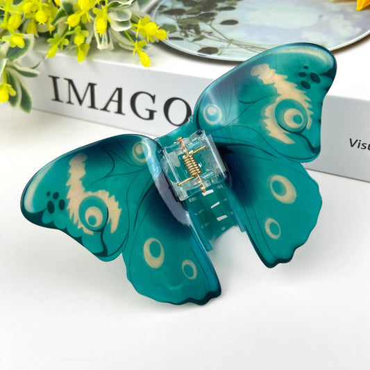 Colorful butterfly hair clips elegant beautiful hair clip - The Feral Market