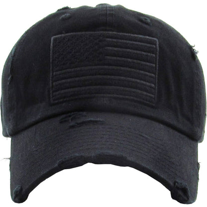 American Flag Vintage Baseball Cap