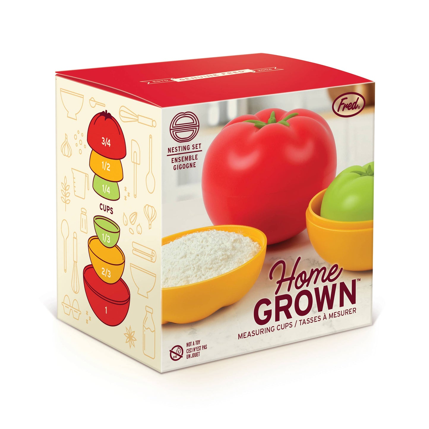 HOME GROWN Tomato Nesting Measuring Cups