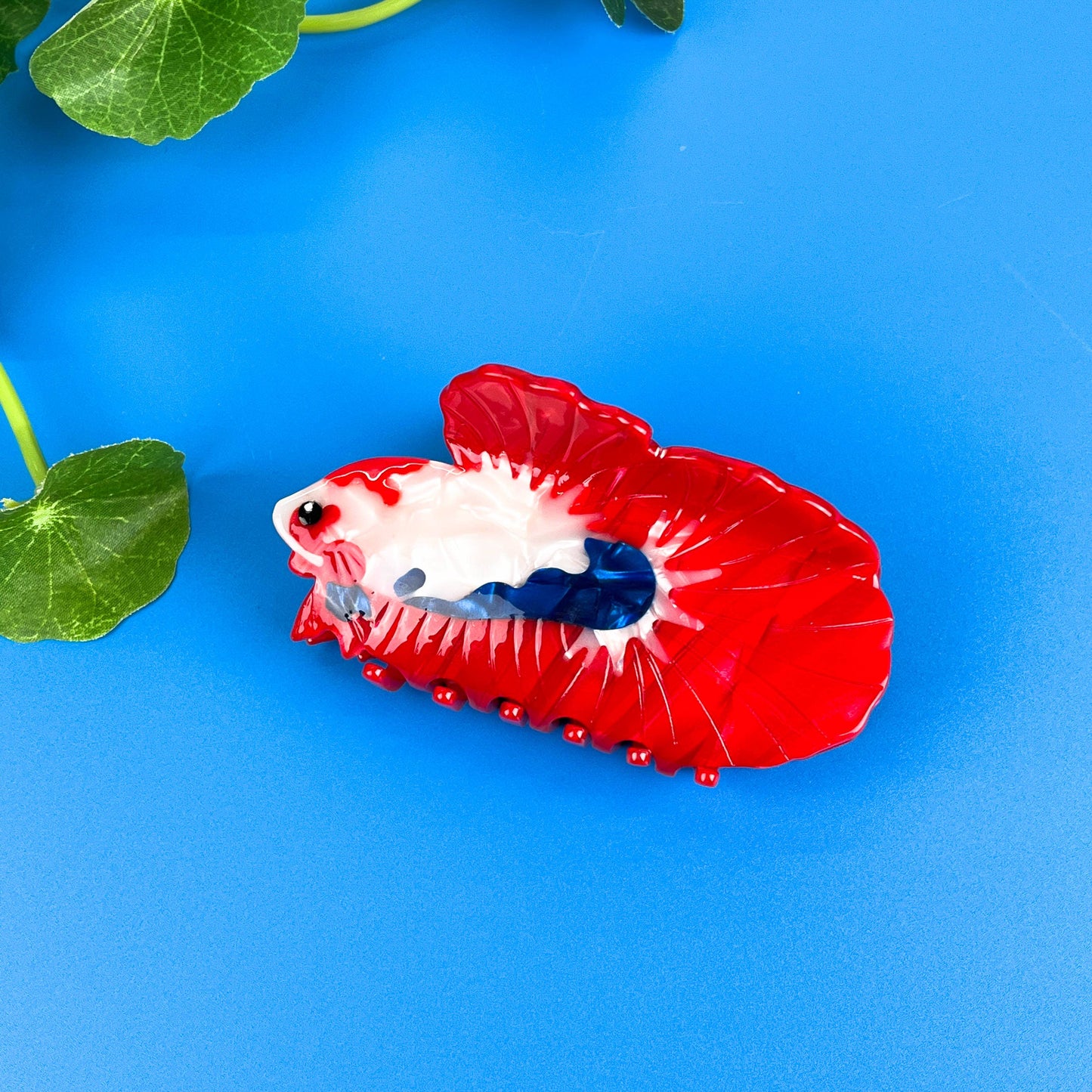 Medium Betta Fish Hair Claw,Ocean Series Hair Clip