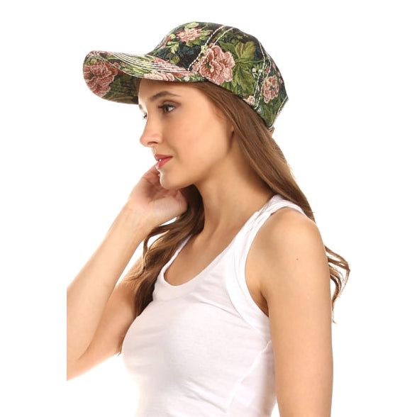 Roses Floral Baseball Cap