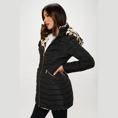 Wild Reversible Vegan Luxe Puffer