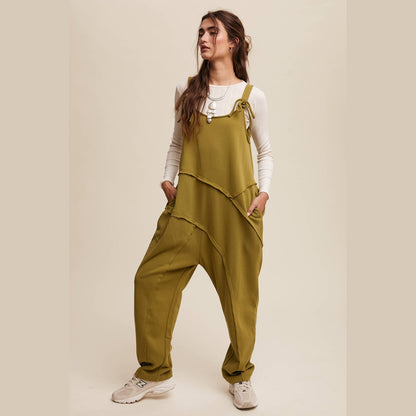 Asymmetrical Layered Jumpsuit