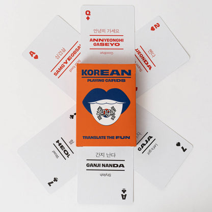 Korean Lingo Playing Cards